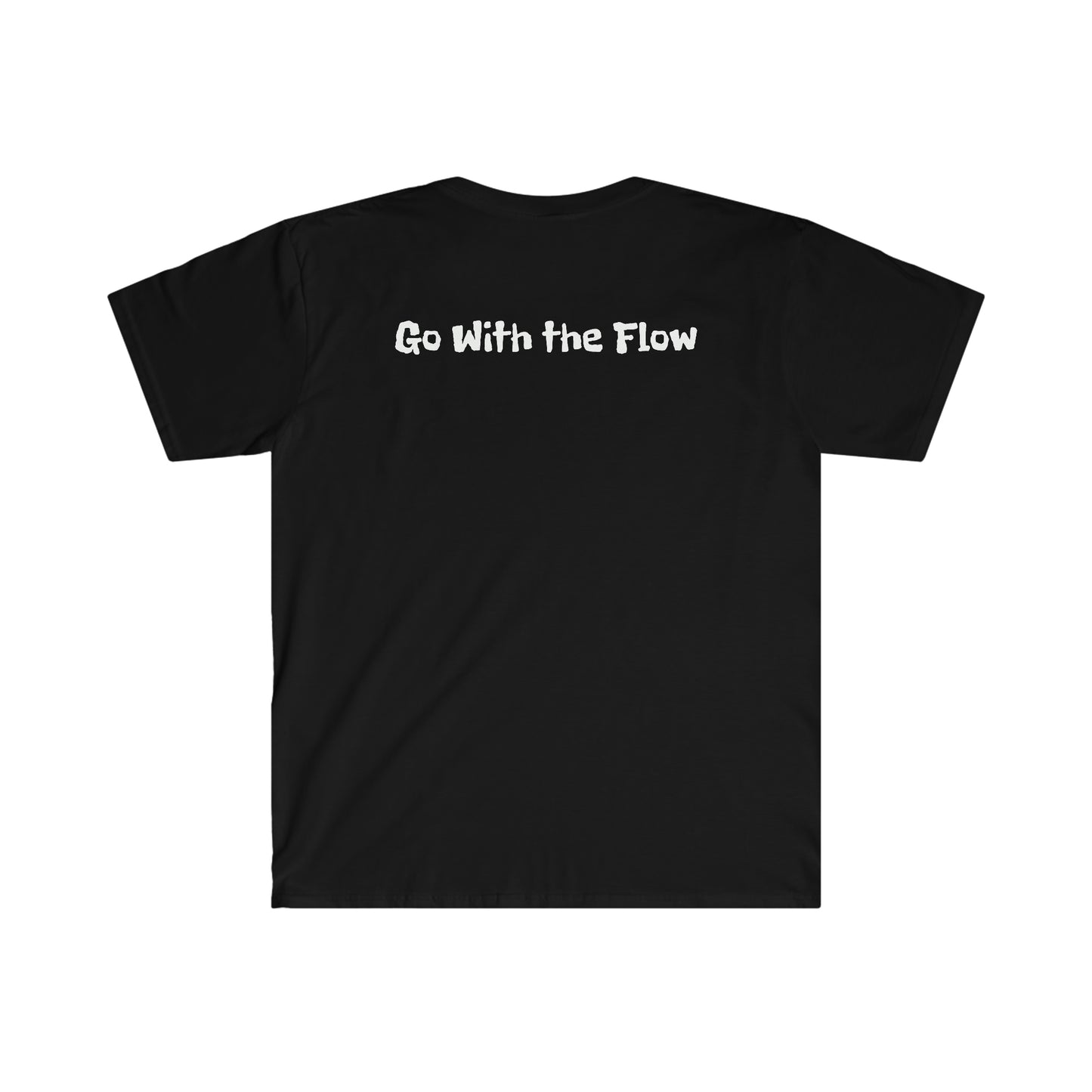 Berg T Time Adventures Go With The Flow T-Shirt. It's all black, it's all you need!